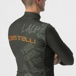 Castelli Graffiti Thermal Long Sleeve Cycling Jersey -Cykelsko Butik 07 4300092A56 230