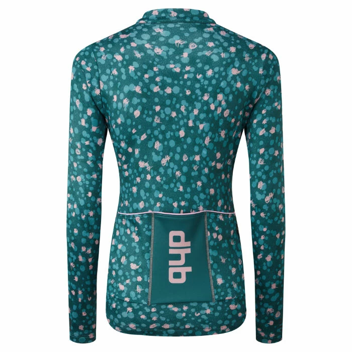 Dhb Moda Womens Long Sleeve Jersey (Rain) 4 Dhb Moda Womens Long Sleeve Jersey (Rain) - Billede 2