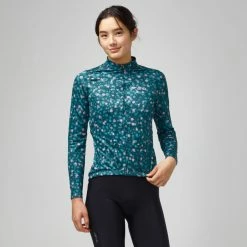 Dhb Moda Womens Long Sleeve Jersey (Rain) 19 Dhb Moda Womens Long Sleeve Jersey (Rain) -Cykelsko Butik 2 1