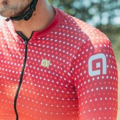 Alé Alé PR-S Bullet Cycling Jersey -Cykelsko Butik Al PR S Bullet Cycling Jersey Jerseys Masai Red Fluro Or SS21 L20077545 01 4