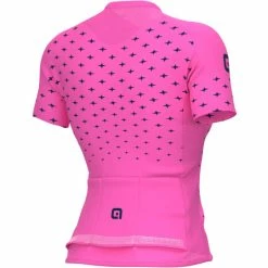 Alé Alé Women's PRR Stars Short Sleeve Jersey -Cykelsko Butik Al PRR STARS SS JERSEY Jerseys PINK BLUE AW22 L21147543 01 0