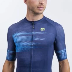 Alé Alé Solid Turbo Jersey -Cykelsko Butik Al Solid Turbo Jersey Jerseys Blue SS22 L22130402 01 3