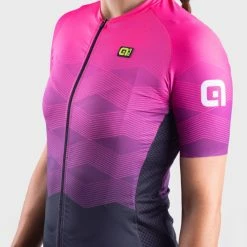 Alé Alé Women's PRR Magnitude Cycling Jersey 21 Alé Alé Women's PRR Magnitude Cycling Jersey -Cykelsko Butik Al Women s PRR Magnitude Cycling Jersey Jerseys Fluo Pink SS21 L21107543 01 2