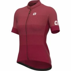 Alé Alé Women's Pragma Level Cycling Jersey -Cykelsko Butik Al Women s Pragma Level Cycling Jersey Jerseys Bordeaux SS23 ALW2010CXS