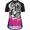 Assos Women's TRAIL Short Sleeve MTB Jersey (Pyxel) -Cykelsko Butik Assos Women s TRAIL Jersey Pyxel Jerseys Inferno Violet 2021 52 20 206 4H XS
