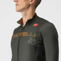 Castelli Graffiti Thermal Long Sleeve Cycling Jersey -Cykelsko Butik Castelli Graffiti Thermal Long Sleeve Cycling Jersey Jerseys Street Art Cypress AW21 1