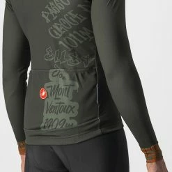 Castelli Graffiti Thermal Long Sleeve Cycling Jersey -Cykelsko Butik Castelli Graffiti Thermal Long Sleeve Cycling Jersey Jerseys Street Art Cypress AW21 3