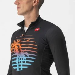 Castelli Hollywood Long Sleeve Cycling Jersey -Cykelsko Butik Castelli Hollywood Long Sleeve Cycling Jersey Jerseys Hollywood Black AW21 CS4300092B040102 3
