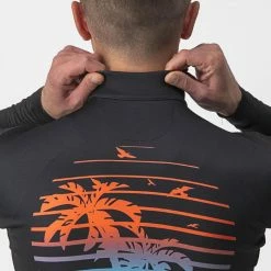 Castelli Hollywood Long Sleeve Cycling Jersey -Cykelsko Butik Castelli Hollywood Long Sleeve Cycling Jersey Jerseys Hollywood Black AW21 CS4300092B040102 4