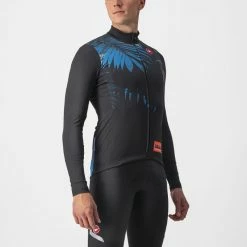 Castelli Hollywood Long Sleeve Cycling Jersey -Cykelsko Butik Castelli Hollywood Long Sleeve Cycling Jersey Jerseys Miami Black AW21 CS4300092B040073 0