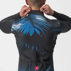 Castelli Hollywood Long Sleeve Cycling Jersey -Cykelsko Butik Castelli Hollywood Long Sleeve Cycling Jersey Jerseys Miami Black AW21 CS4300092B040073 4