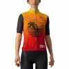 Castelli Hollywood Competizione Women's Cycling Jersey Whit -Cykelsko Butik Castelli Women s Hollywood Competizione Cycling Jersey Jerseys Hollywood Sunset SS21 3