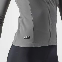 Castelli Women's Tutto Nano ROS Jersey -Cykelsko Butik Castelli Women s Tutto Nano ROS Jersey Jerseys Nickel Grey Yellow F AW22 CS205590641 4