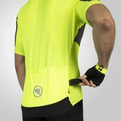 Endura FS260 Short Sleeve Print Cycling Jersey -Cykelsko Butik Endura FS260 Short Sleeve Print Cycling Jersey Jerseys HiViz Yellow SS23 E3236YV 3 6