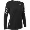 Fox Racing Women's Defend Pro Long Sleeve Jersey -Cykelsko Butik Fox Racing Women s Defend Pro Long Sleeve Jersey Jerseys Black AW22 28967 001 XS
