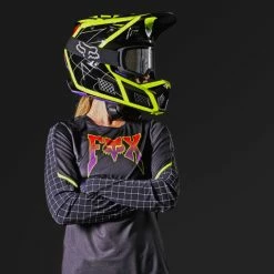 Fox Racing Women's Flexair Long Sleeve Jersey Celz -Cykelsko Butik Fox Racing Women s Flexair Long Sleeve Jersey Celz Jerseys Black SS22 29436 001 XS 0