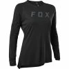 Fox Racing Women's Flexair Pro Long Sleeve Jersey -Cykelsko Butik Fox Racing Women s Flexair Pro Long Sleeve Jersey Jerseys Black SS22 28971 001 XS