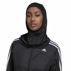 Adidas Run Icon 3 Stripe Hijab -Cykelsko Butik H56804 7 APPAREL On20Model Front20View white