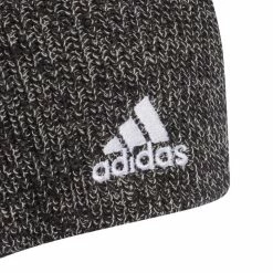 Adidas Melange Beanie 9 Adidas Melange Beanie -Cykelsko Butik HG7787 3 HARDWARE Photography Detail20View201 white