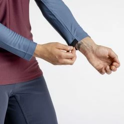 IXS Womens Flow XTG LS Jersey -Cykelsko Butik IXS Womens Flow XTG LS Jersey Jerseys Raisin Marine 2023 473 510 3670 047 34 4