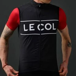 Le Col Sport Logo Cycling Gilet -Cykelsko Butik Le Col Sport Logo Cycling Gilet Gilets Black SS21 SPRT34 S B 2