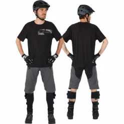 O'Neal Slickrock Short Sleeve Jersey 16 O'Neal Slickrock Short Sleeve Jersey -Cykelsko Butik O Neal Slickrock Short Sleeve Jersey Jerseys Black Grey SS23 ONJR2330S