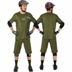 O'Neal Slickrock Short Sleeve Jersey 22 O'Neal Slickrock Short Sleeve Jersey -Cykelsko Butik O Neal Slickrock Short Sleeve Jersey Jerseys Olive Black SS23 ONJR2331S