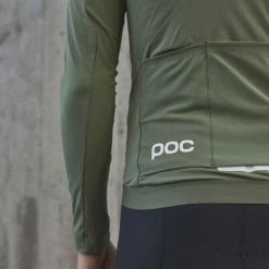 POC Ambient Thermal Jersey 9 POC Ambient Thermal Jersey -Cykelsko Butik POC Ambient Thermal Jersey Jerseys Epidote Green 2022 PC531641460LRG1 2