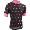 Primal Flamingo Short Sleeve Cycling Jersey -Cykelsko Butik Primal Flamingo Short Sleeve Cycling Jersey Jerseys Black AW21 FLA2J35MS