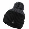 Ronhill Bobble Hat -Cykelsko Butik RH 006491 Bobble Hat Rh 00306 BlackCharcoal Front