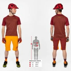 Endura Singletrack Short Sleeve MTB Jersey -Cykelsko Butik Sizing E320420SingleTrack20SS20T M