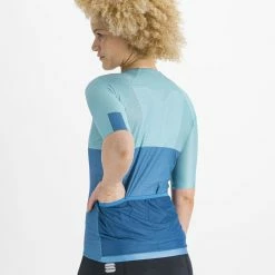 Sportful Women's Pro Cycling Jersey -Cykelsko Butik Sportful Women s Pro Cycling Jersey Jerseys Berry Blue Juniper B SS22 SF220144641 0