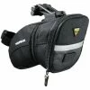 Topeak Aero Wedge Medium Sadeltaske (klik-på) -Cykelsko Butik Topeak Aero Wedge Clip On Medium Saddle Bag Saddle Bags Black 2015 TC2252B