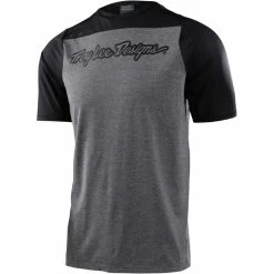 Troy Lee Designs Skyline Signature SS MTB Jersey -Cykelsko Butik Troy Lee Designs Skyline Signature SS MTB Jersey Jerseys Heather Grey Black SS23 TLD319917002
