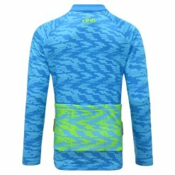 Dhb Kids Long Sleeve Jersey - Water -Cykelsko Butik dhb Kids Long Sleeve Jersey Water Jerseys Blue AW19 RC0071BLUE12 14 YEARS 1
