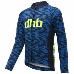 Dhb Kids Long Sleeve Jersey - Water -Cykelsko Butik dhb Kids Long Sleeve Jersey Water Jerseys Navy AW19 RC0071NAVY12 14 YEARS 0