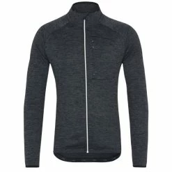 Dhb MTB Trail Thermal Zip Langærmet Trøje - Herre -Cykelsko Butik dhb MTB Long Sleeve Trail Thermal Zip Jersey Jerseys Black AW19 NU0602BLACKS