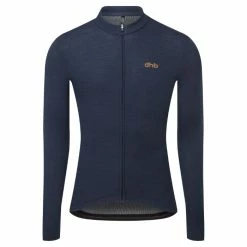 Dhb Merino Long Sleeve Jersey 2.0 -Cykelsko Butik dhb Merino Long Sleeve Jersey 2 0 Jerseys Navy Blazer AW22 VG0413NAVY BLAZERXS