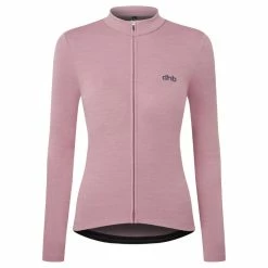 Dhb Merino Women's Long Sleeve Jersey 2.0 -Cykelsko Butik dhb Merino Women s Long Sleeve Jersey 2 0 Jerseys Orchid Haze AW22 VG0412ORCHID HAZEUK 12