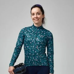 Dhb Moda Womens Long Sleeve Jersey (Rain) 18 Dhb Moda Womens Long Sleeve Jersey (Rain) -Cykelsko Butik rain